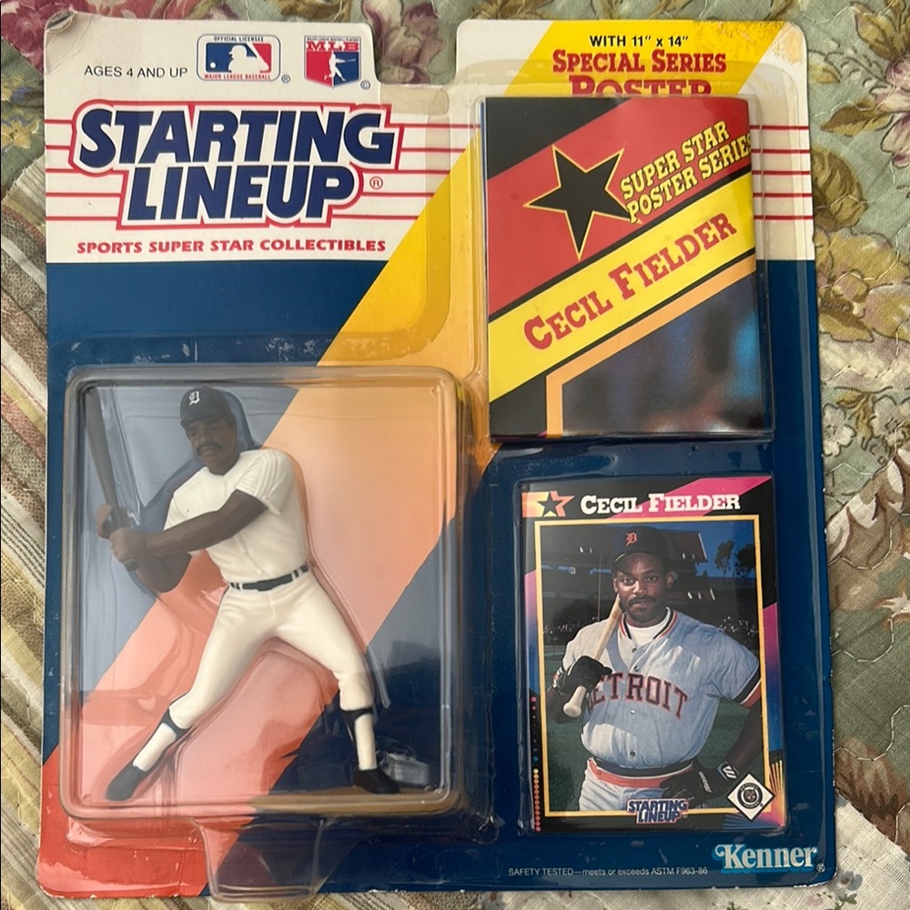 Starting Lineup Cecil Fielder Collectible Figure